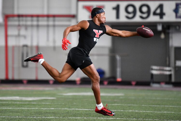 Penguins make their case for the NFL Draft at YSU's Pro Day